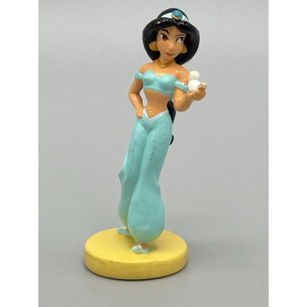 Disney Aladdin Princess Jasmine‎ PVC 2.5” Figure Holding Bird